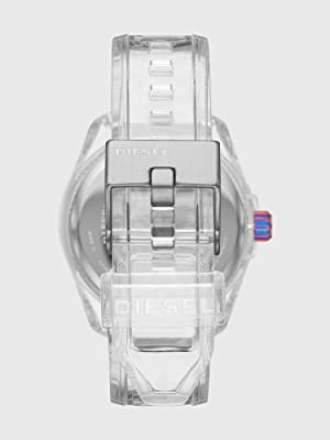 DIESEL 多機能ダイヤル 腕時計 シルバー/ホワイト Amazon.co.jp: [ディーゼル] ユニセックス 腕時計 TIMEFRAMES