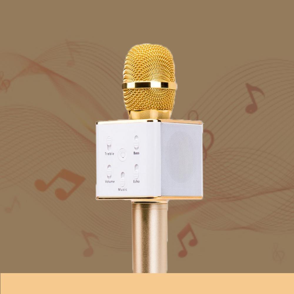 Handheld Wireless Microphone With Bluetooth Speaker For All IOS/Android