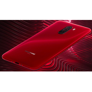 スマートフォン本体 Pocophone F1 6GB/64GB Rosso Red The Pocophone F1 is so Fast, it Needs Water Inside to Keep