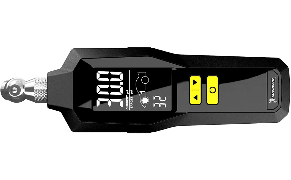 Michelin Programmable Digital Tyre Pressure Guage with Bleed Value
