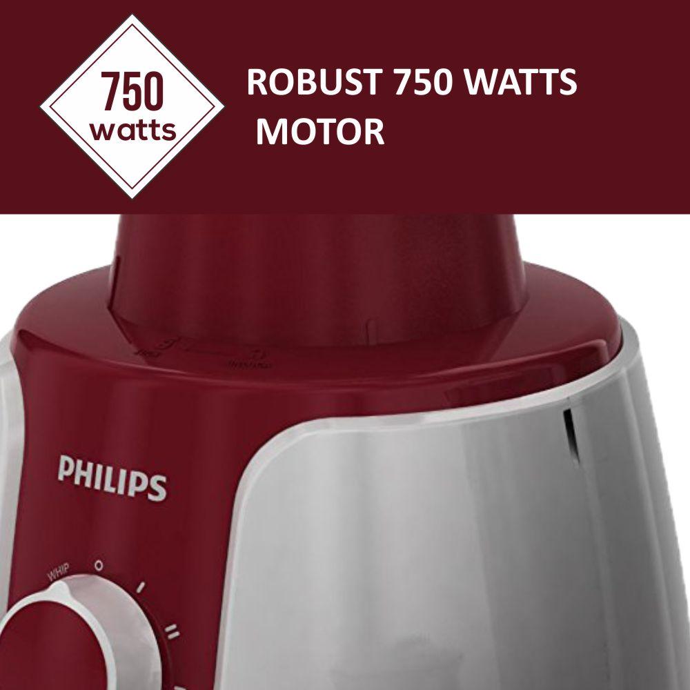 Buy Philips HL 7720 750Watt Mixer Grinder with 3 Jars (Multicolour