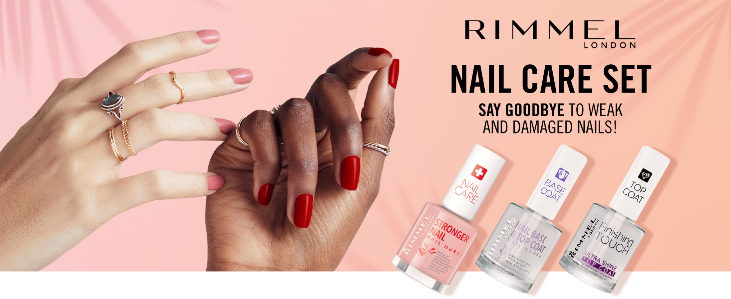 Rimmel London, Nail Nurse Stronger Nail Base Coat Beauty