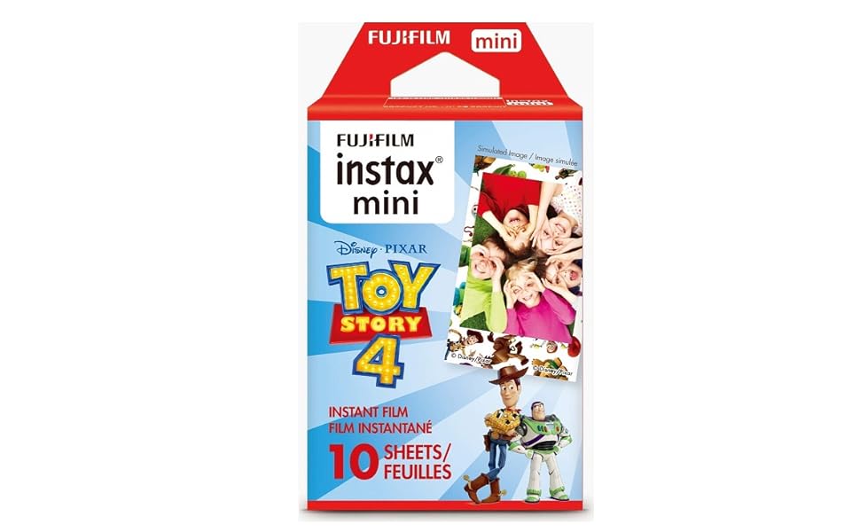フィルムカメラ FUJI FILM INSTAX MINI9 TOY STORY4 Fujifilm Instax Mini Film, Disney Toy Story 4 (10 Exposures