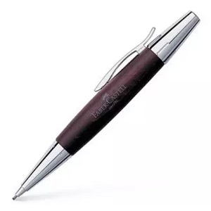ファーバーカステル　Pearwood Brown 万年筆　F Ambition OpArt Black Sand 万年筆 – ファーバーカステル公式