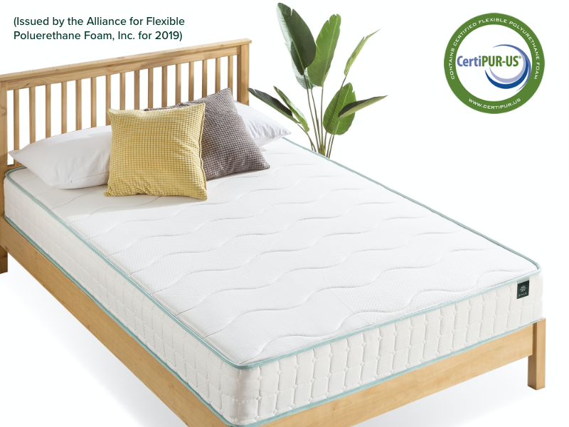 Zinus 10 Inch Tight Top Spring Mattress/Innerspring Mattress/CertiPUR