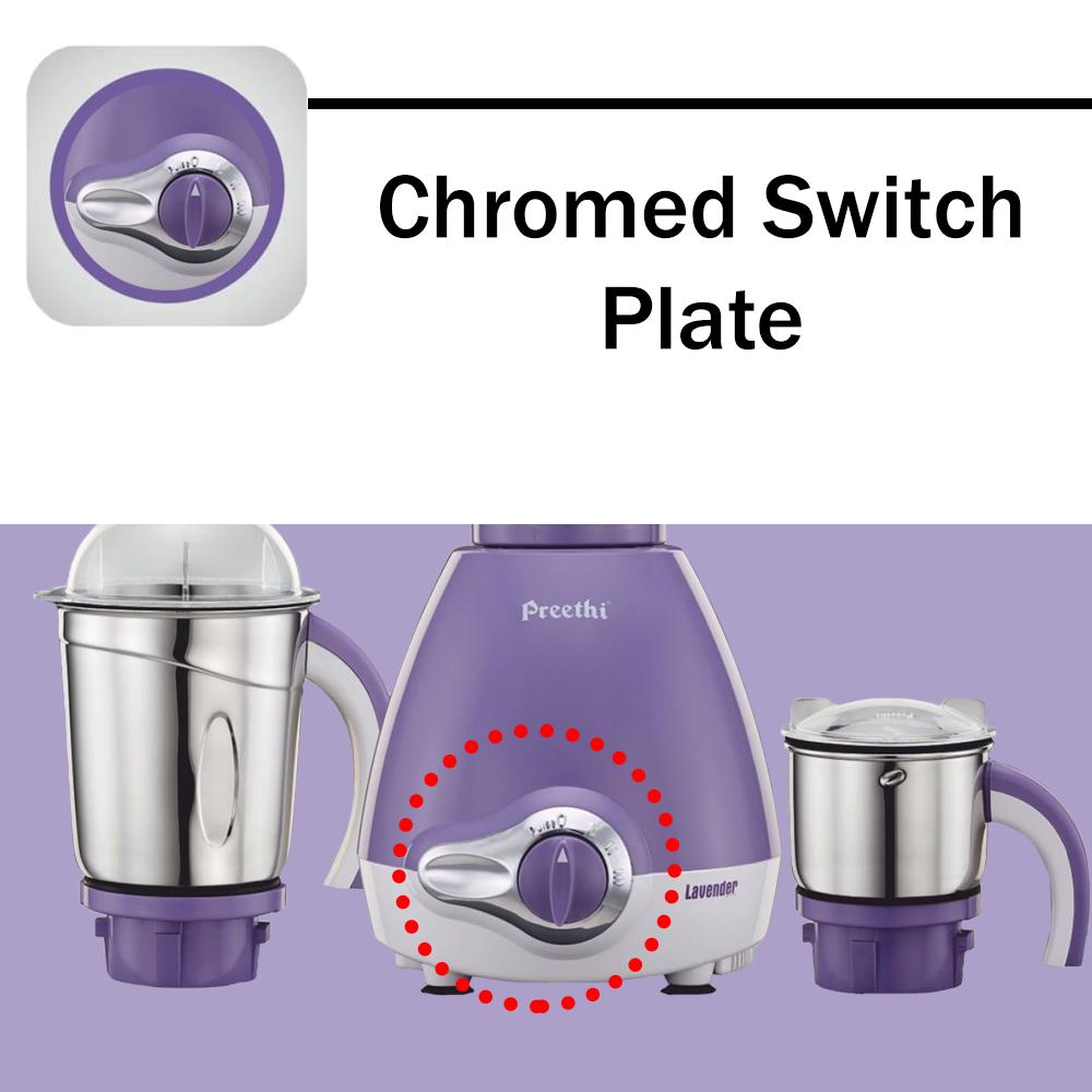 Buy Preethi Lavender 600Watt Mixer Grinder Online at Low Prices in