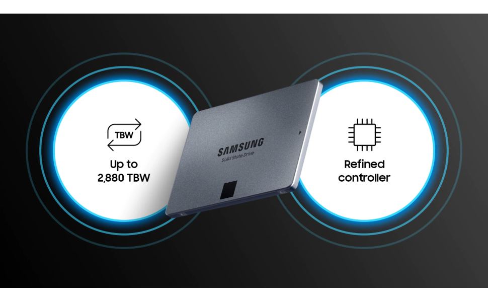 SAMSUNG 870 QVO SSD 4TB 2.5インチ SSD Samsung 870 QVO 4 TB SATA 2.5 Inch Internal Solid State