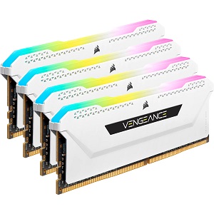 メモリー CORSAIR VENGEANCE CMH32GX4M4E3200C16W Corsair Vengeance RGB Pro 32GB (4x8GB) DDR4 3200MHz C16 LED