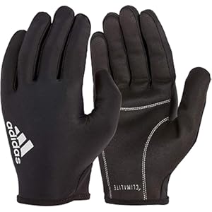 adidas ADGB-12725 Unisex Adult Full Finger Essential Gloves - Black, Large