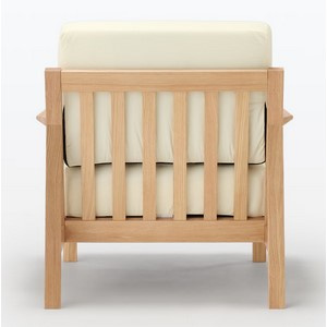 Amazon｜無印良品 ソファ本体 幅67×奥行75×高さ77cm 木製
