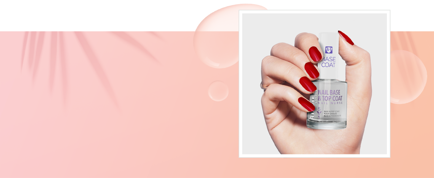 Rimmel London, Nail Nurse Stronger Nail Base Coat Beauty