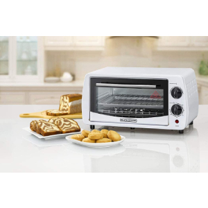 Black & Decker 9L Double Glass Toaster Oven TRO9DG-B5 White