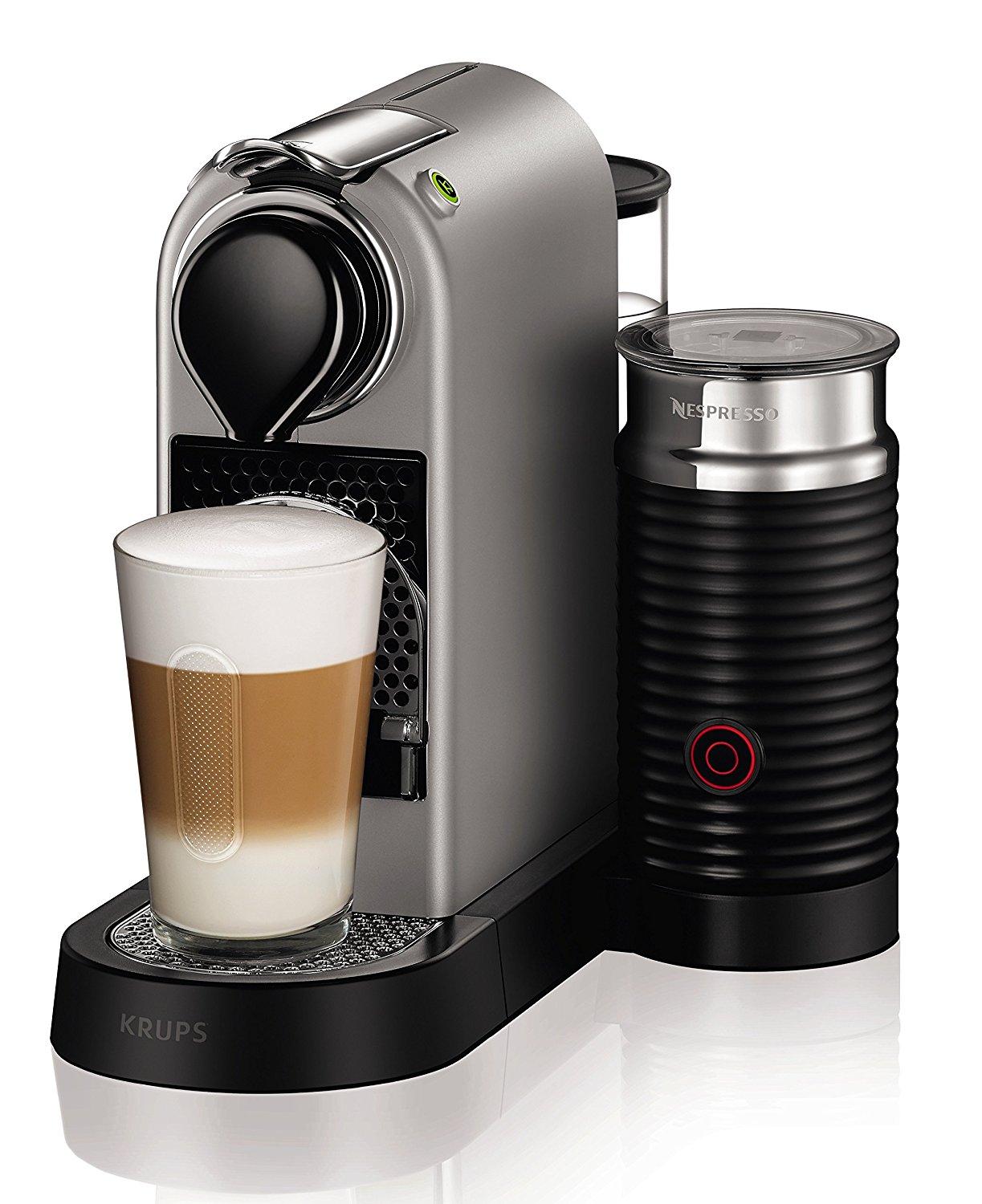 Nespresso XN740B Citiz Macchina per Caffè Espresso di Krups, Argento
