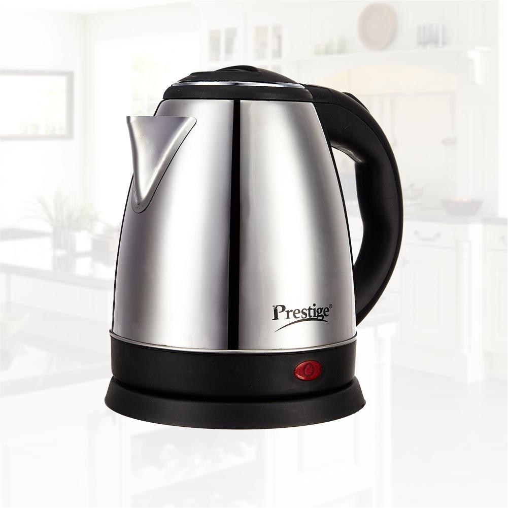 Buy Prestige Electric Kettle PKOSS 1500watts, Steel (1.5Ltr) Online