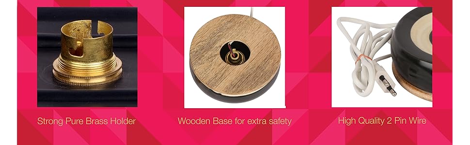 Diwali Sale Pure Source India Clay Ceramic Round Electric Aroma Diffuser With 10 Ml Relaxing Aroma Oil (Black)