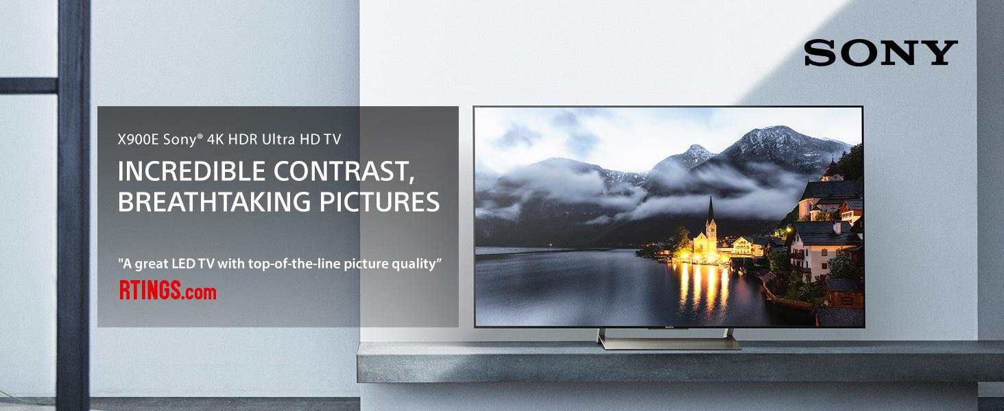 Sony XBR49X900E 49Inch 4K Ultra HD Smart LED TV (2017