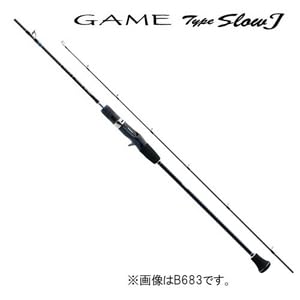 Amazon シマノ Shimano ジギングロッド ゲーム タイプ スローj B684 スローピッチジャーク専用モデル パワーロッド 青物ジギング アカムツスタイル シマノ Shimano スポーツ アウトドア