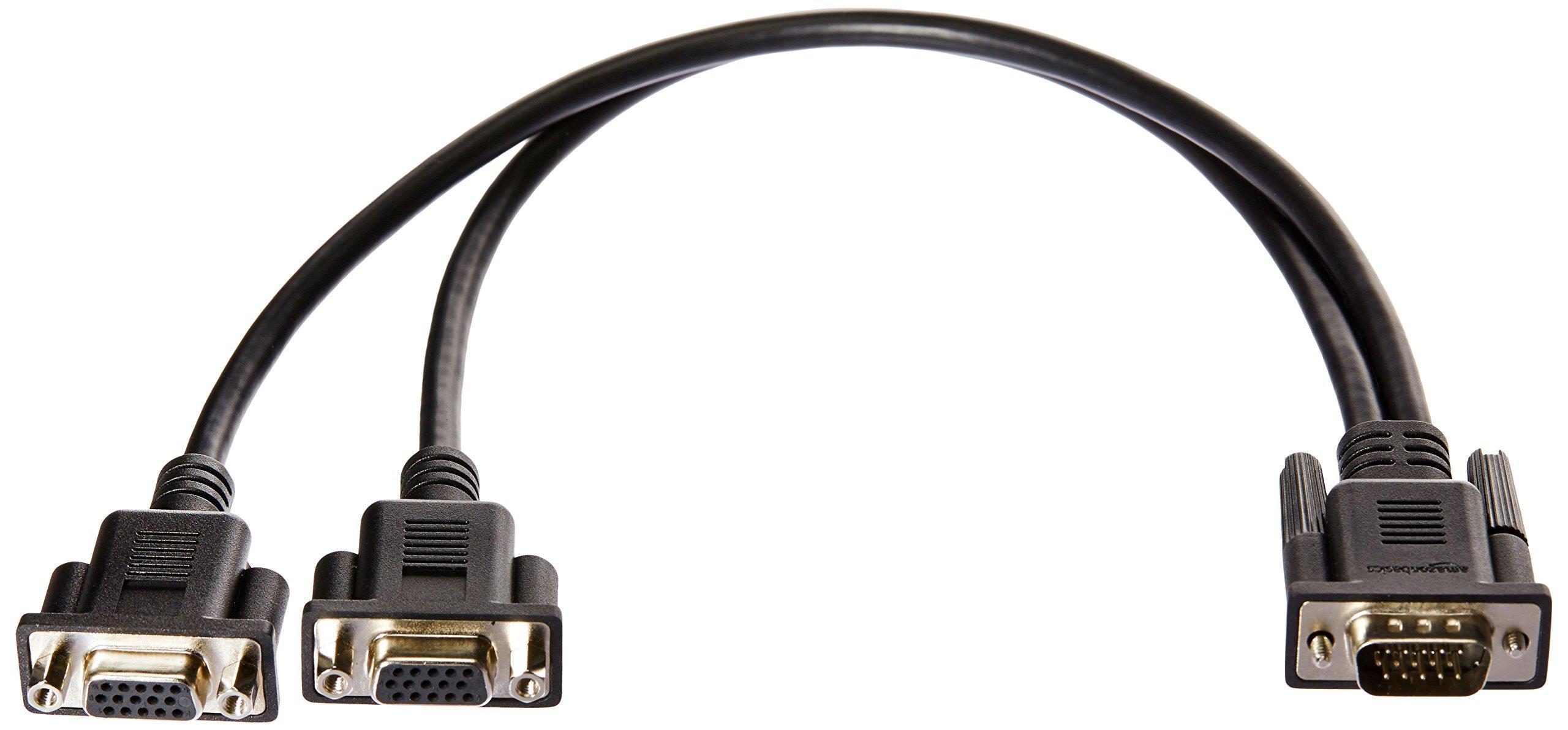 2 In 1 Out VGA VGA 2 PORTE a monitor two sources MANUAL SWITCH SPLITTERin HDMI Cables from