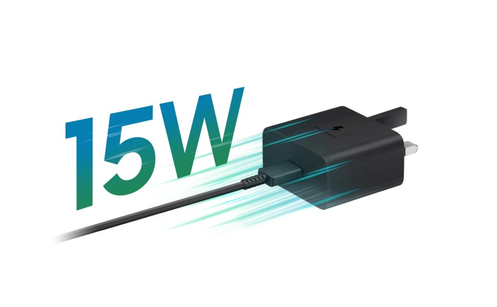 Samsung 15W Pd Power Adapter, Fast Charger Usb-C, Black, Ep-T1510Xbeggb, One Size