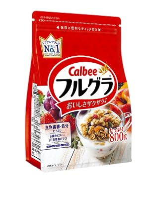 Amazon カルビー フルグラ 800g フルグラ シリアル 通販