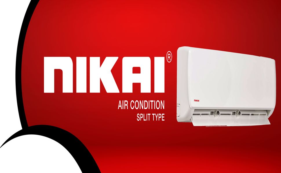 Nikai 1.44 Ton Split System Air Conditioner with Cooling and Heating