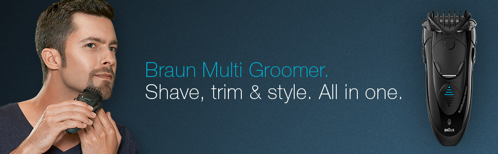 Braun MG5050 Multi Groomer With 2 Comb Attachments: Buy