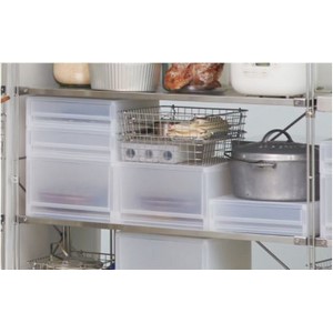 Amazon.co.jp: 無印良品 ポリプロピレンケース・引出式・薄型・縦・半