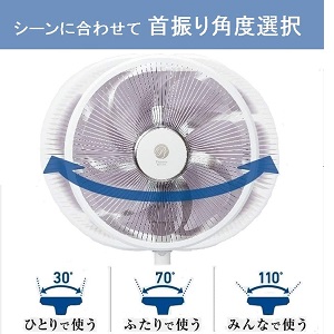 トヨトミ30cmハイポジションDC扇風機 リモコン付 トヨトミ FS-DH30P DCハイポジション扇風機 リモコン付 ブルー