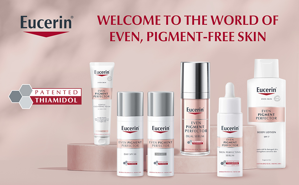 Eucerin Even Pigment Perfector Dual Face Serum Cream, Reduces Pigment