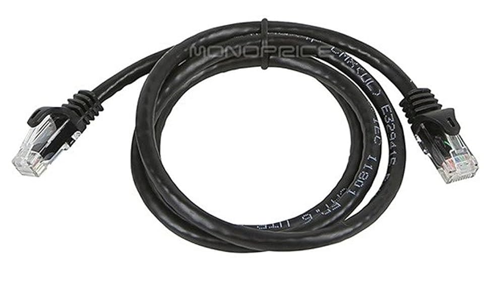 Monoprice 109797 Flexboot Cat6 Patch Cable Network