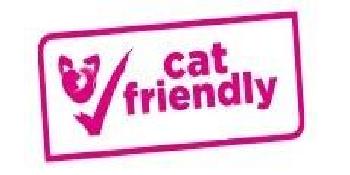 SureFlap DualScan Microchip Cat Flap installed into glass