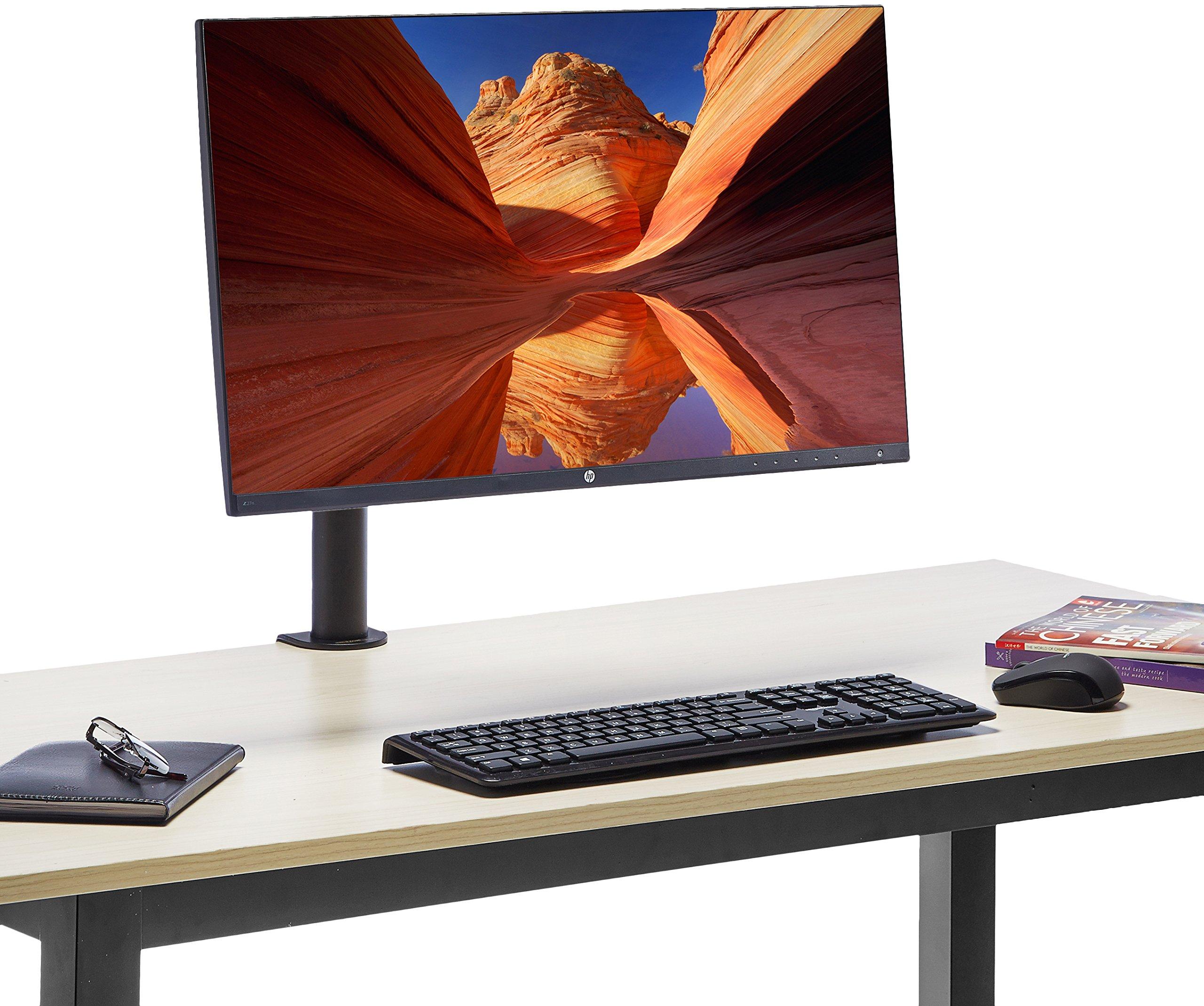 AmazonBasics Single Computer Monitor Stand Height Adjustable Desk Arm