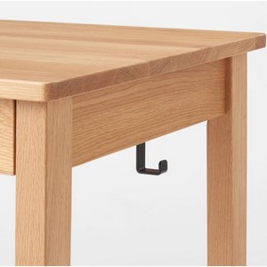 Amazon.co.jp: 無印良品 木製デスク 幅110×奥行55×高さ70cm オーク材