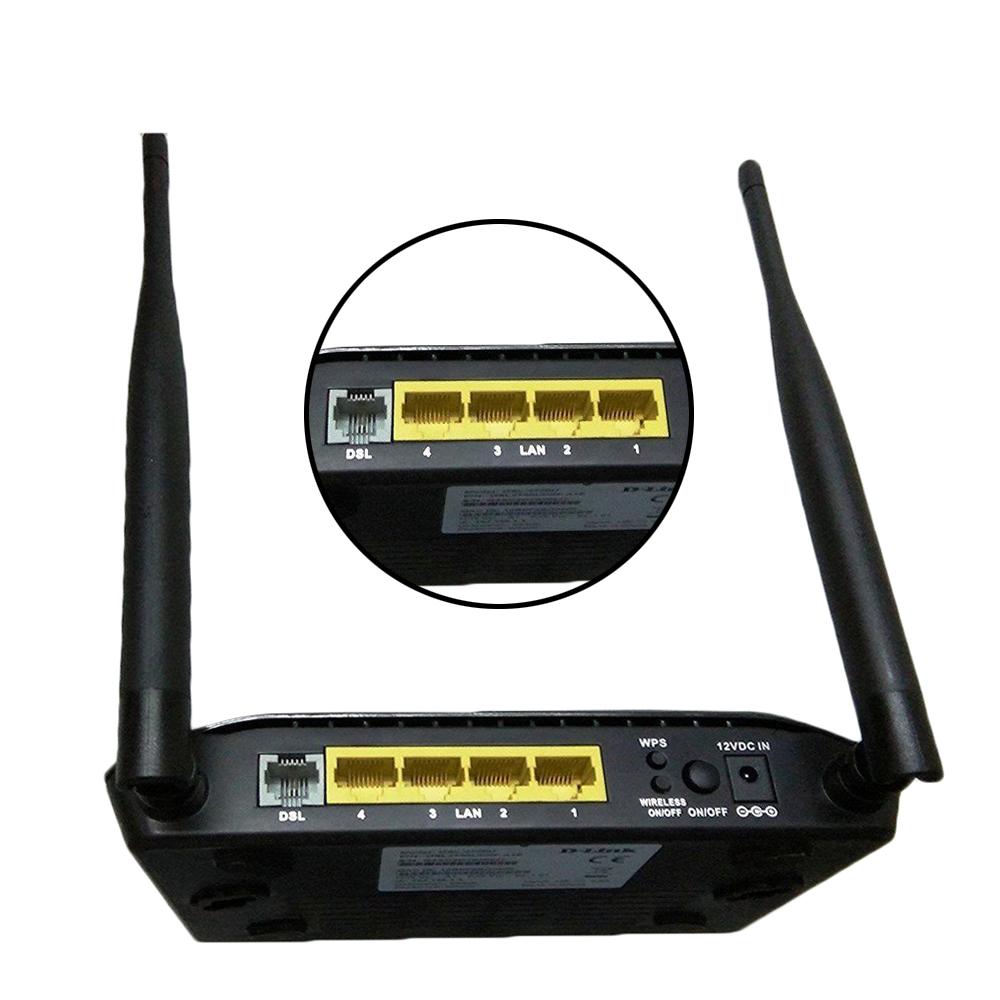 D-Link DSL-2750U Wireless N 300 ADSL2 + Router - Buy D-Link DSL-2750U ...
