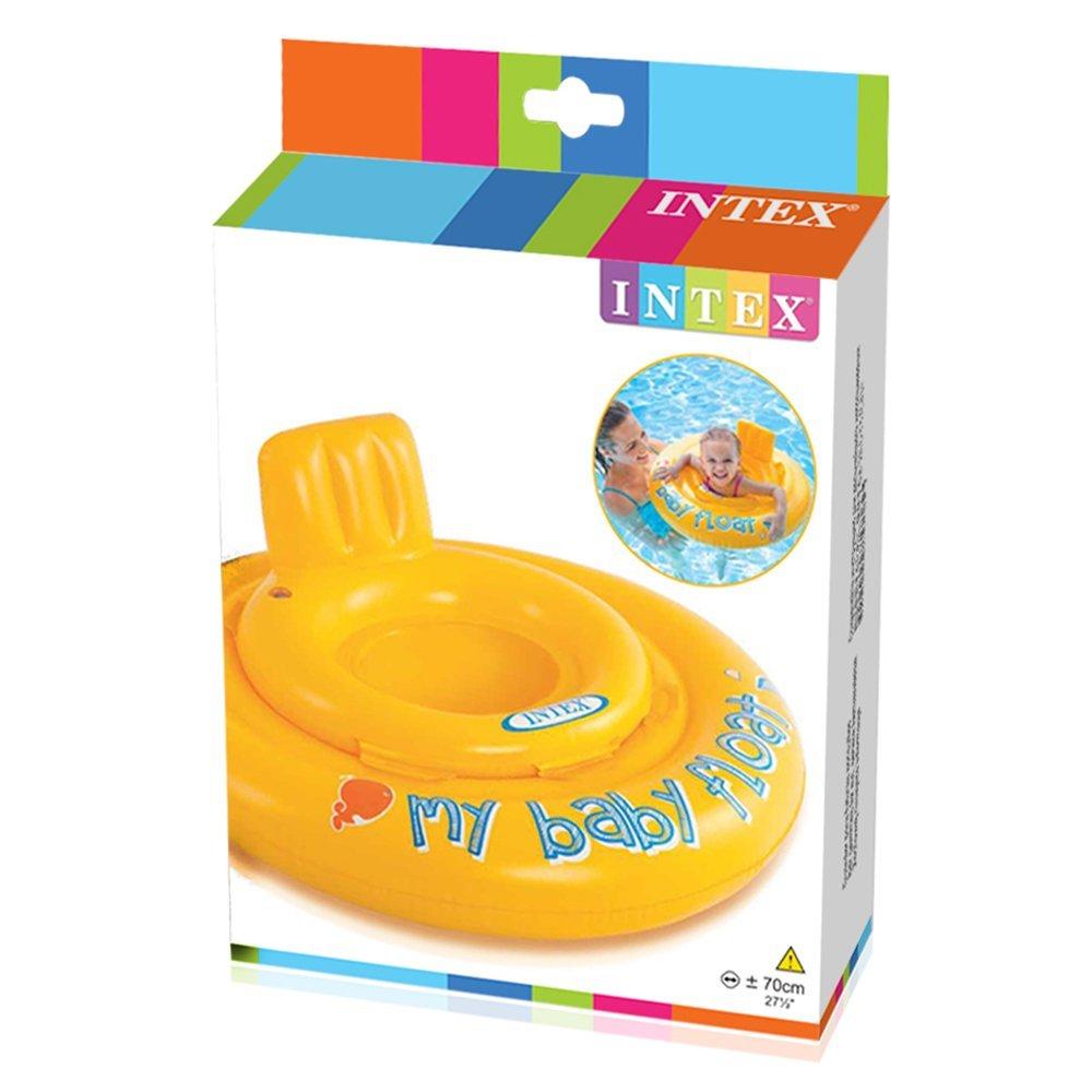 Intex Baby Float Salvagente, Colore Giallo, 70x70x10 cm, 56585 Amazon