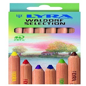 Amazon.co.jp: リラ LYRA 文具 色鉛筆 白木 三角グリップ