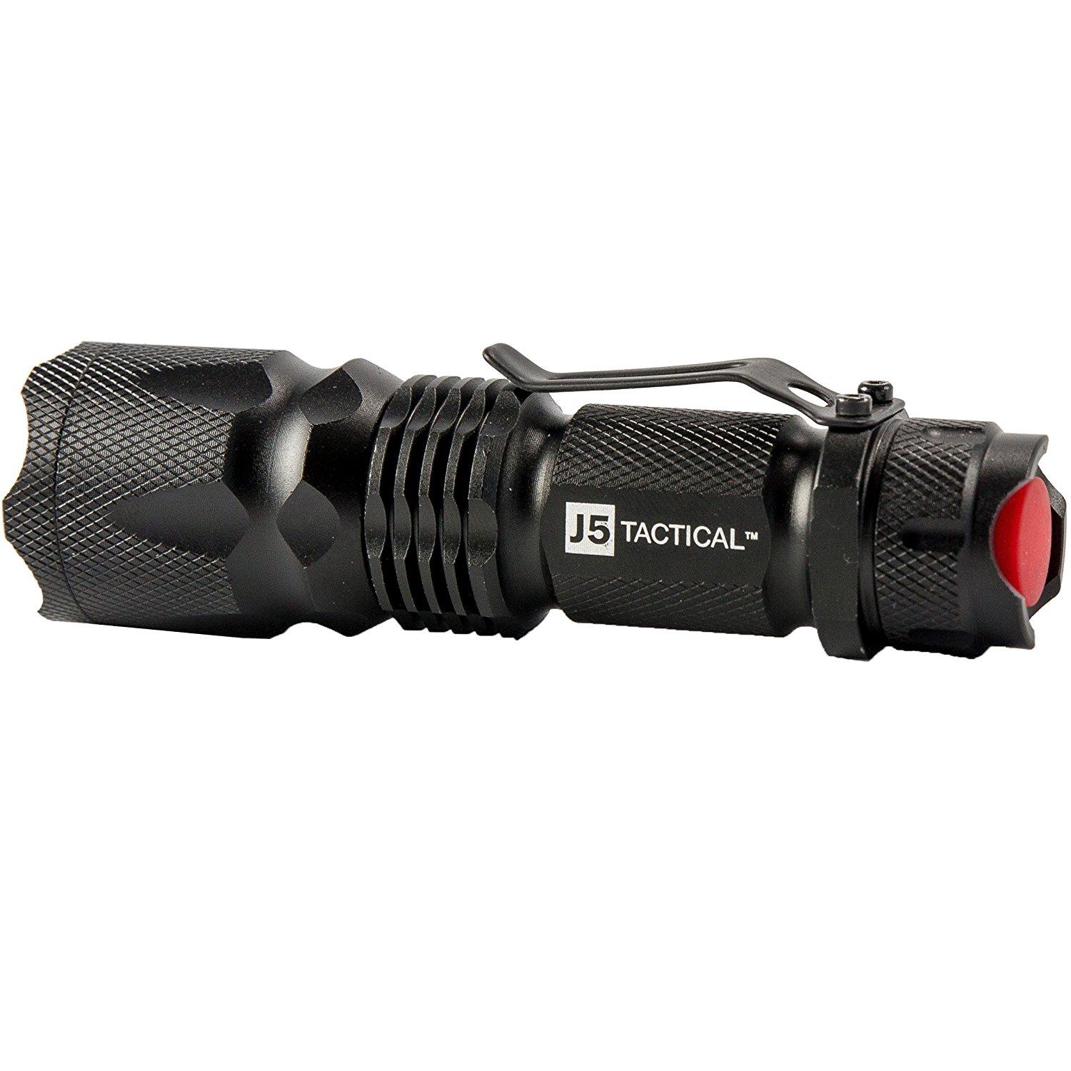 J5 Tactical V1Pro Flashlight, The Original 300Lumen Ultra Bright, LED