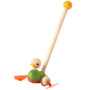 Plantoi Japan PLANTOYS Childrens Toy, Wood, 5626, Duck San-Walk II