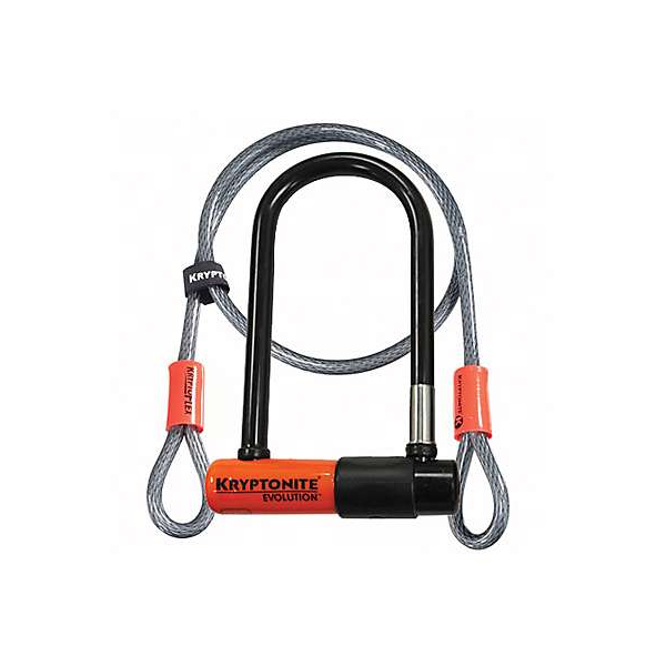 Kryptonite Evolution Mini7 Bicycle ULock with 3.25Inch x 7Inch
