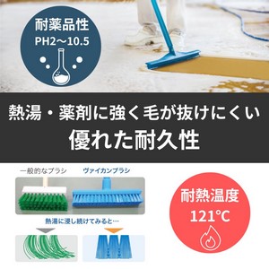 Amazon｜Vikan(ヴァイカン) ハンドブラシ ハードタイプ 3890