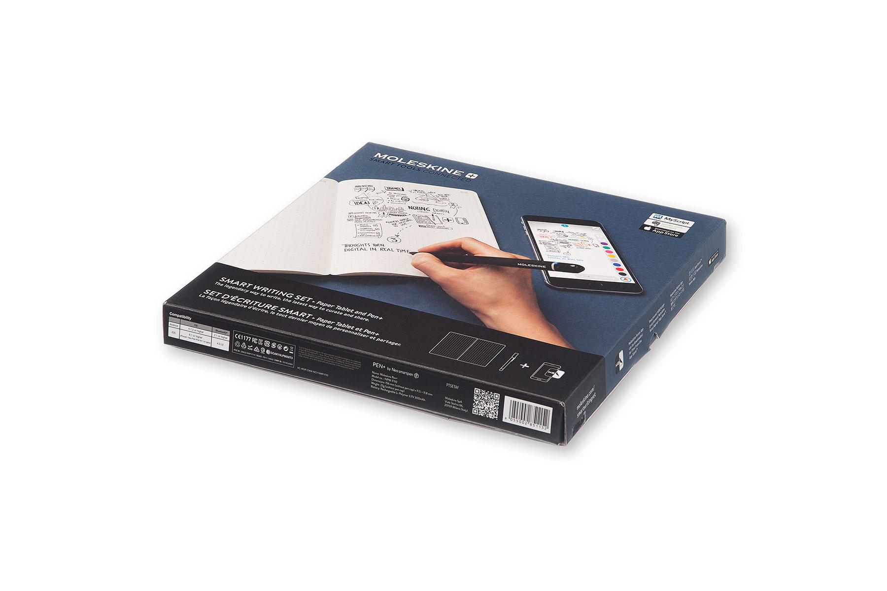 Moleskine Smart Writing Set Notebook e Pen+ Smartpen, Taccuino con