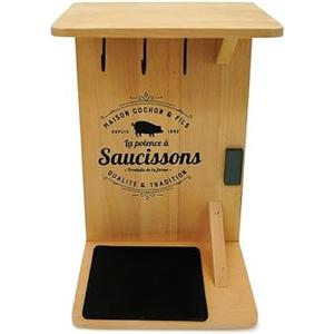 potence saucisson bois promo