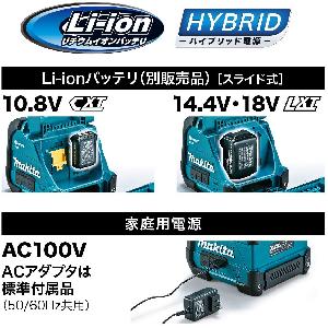 Makita Bluetooth ワイヤレススピーカーMR202バッテリー無し マキタ MR202 充電式スピーカー(ラジオ機能なし) USBメモリ対応
