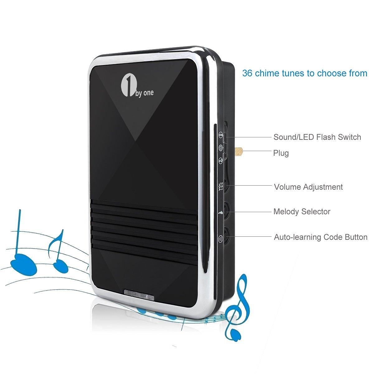 1byone Easy Chime Wireless Doorbell Door Chime Kit Swifttech Online