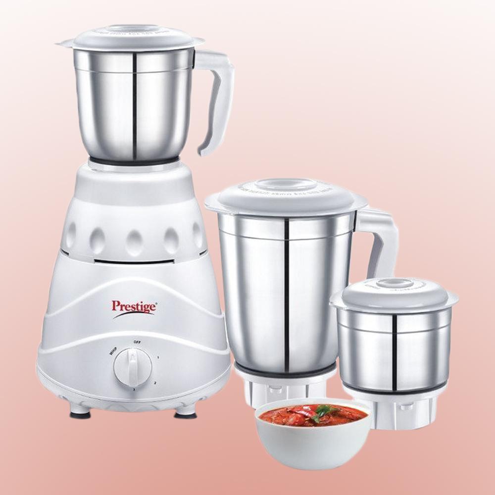 Buy Prestige Flair (550 Watt) Mixer Grinder with 3 Stainless Steel Jar
