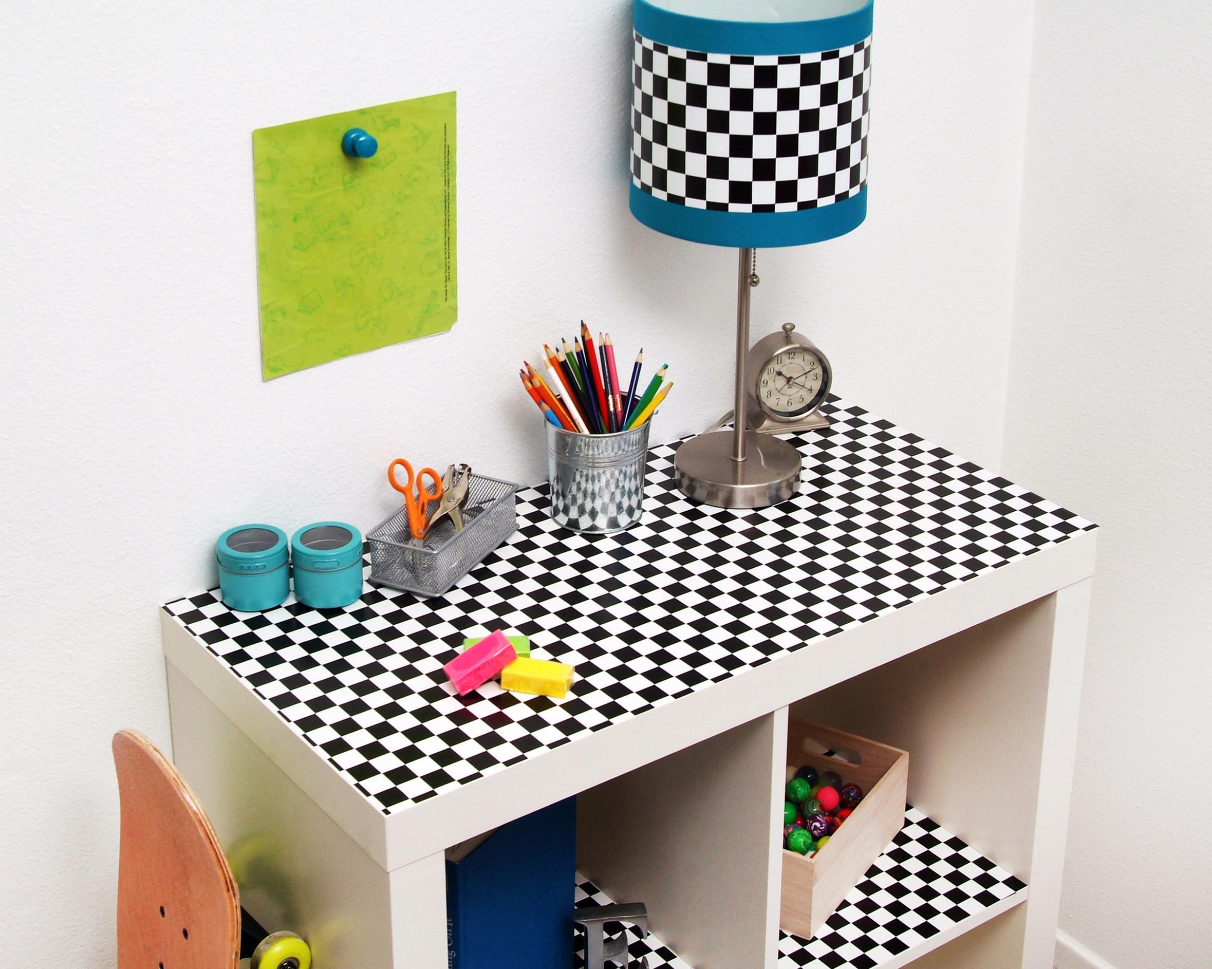Amazon.com: Magic Cover Self-Adhesive Vinyl Contact Paper, Shelf and - Self Adhesive Contact Paper For Cabinets