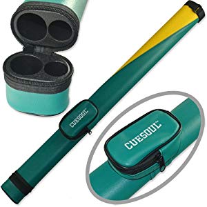 【美品】CUESOUL キューソウル キューセット ハードケース Amazon.co.jp: CUESOUL 1×2のハードプールキューケース-バットと