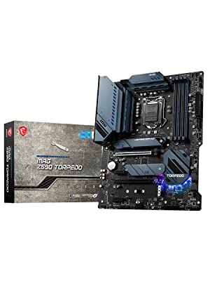 MSI MAG Z590 Torpedo Intel ATX Motherboard, 4X DDR4, 2X PCI