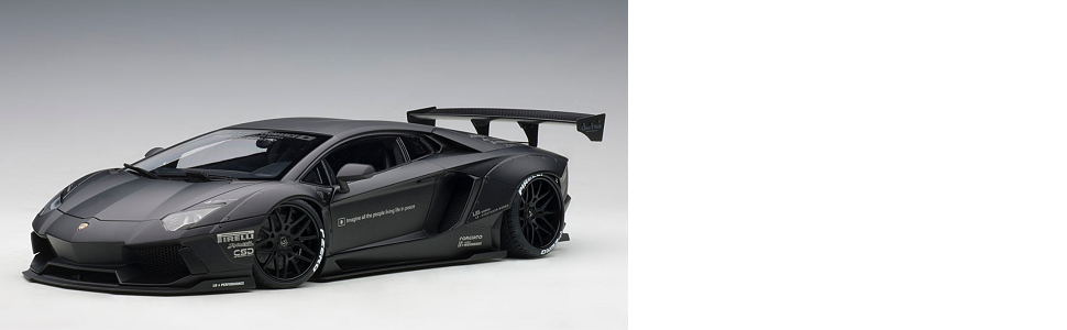 オートアート　ランボルギーニ　リバティウォーク　マットブラック　1/18 Amazon | AUTOart 1/18 リバティーウォーク LB-WORKS