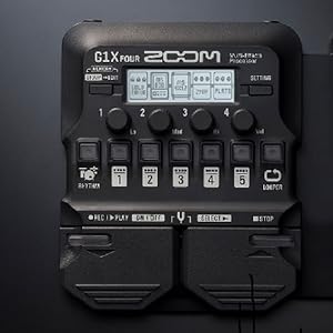 Amazon.co.jp: ZOOM G1X FOUR Multi-Effector for Zoom Guitar